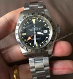 Rolex Replica Vintage Steve McQueen Explorer II 1655 Black Dial Watch 